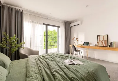Habitación doble con balcón — Express by M Village Hoàng Văn Thụ, a brand of Modern Village Lifestyle